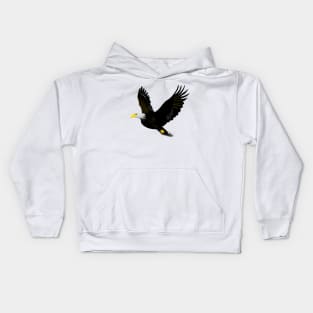 The Power of an Eagle - Red Kids Hoodie